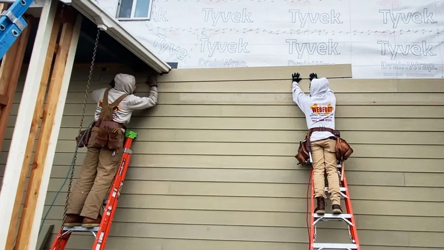 siding installation